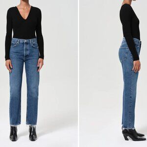 NWT Agolde 90's Pinch Waist High Rise Straight Jeans - size 31